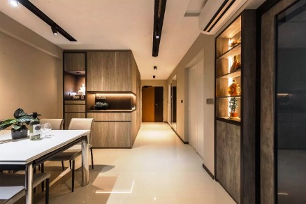 layered lighting interior design style